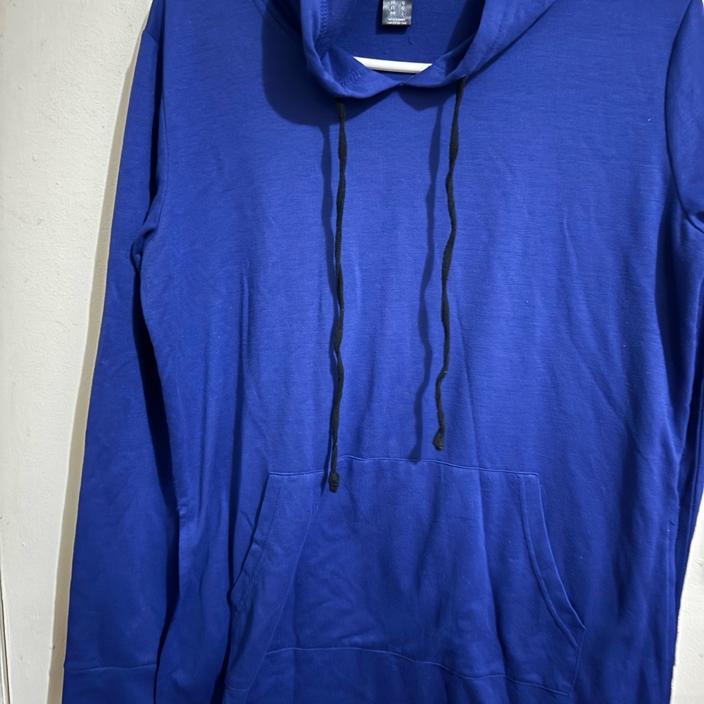 Blue Hoodie Sweatshirt